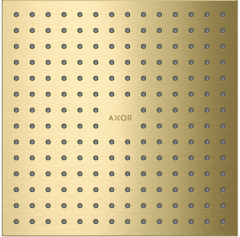 Верхний душ Axor ShowerSolutions 250/250 1jet, потолочный монтаж, шлифованная медь арт. 35309950