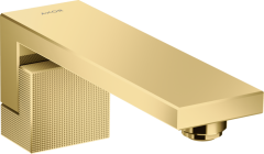 Излив на ванну AXOR Edge с алмазной огранкой, полированное золото арт. 46411990