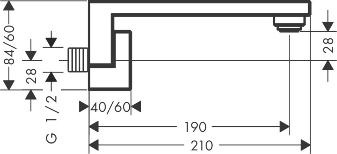 Купить купить излив на ванну axor edge с алмазной огранкой, полированное золото арт. 46411990