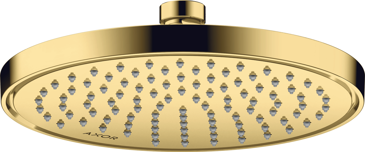 Купить купить верхний душ axor showersolutions 220 1jet, полированное золото арт. 35382990