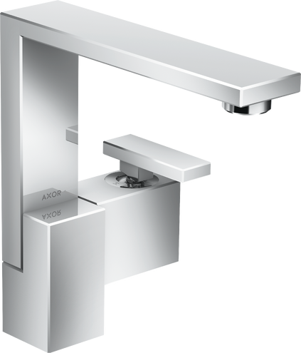 Купить купить смеситель для раковины axor edge 190, со сливным клапаном push-open, хром арт. 46020000