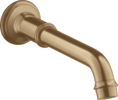 Излив на ванну Axor Montreux, шлифованная бронза арт. 16541140