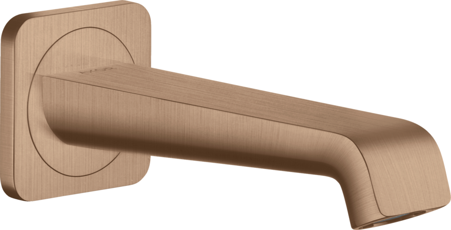 Купить купить излив на ванну axor citterio e, матовое красное золото арт. 36425310