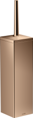 Держатель для туалетной щетки настенный AXOR Universal Rectangular, полированное красное золото арт. 42655300