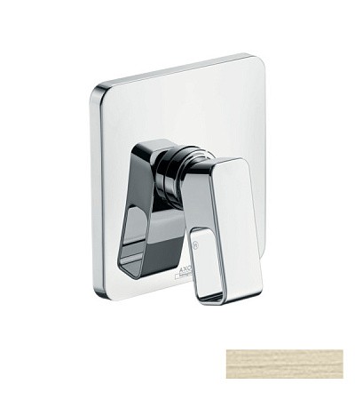 Купить купить смеситель для душа axor urquiola, однорычажный, скрытого монтажа, шлифованный никель арт. 11625820