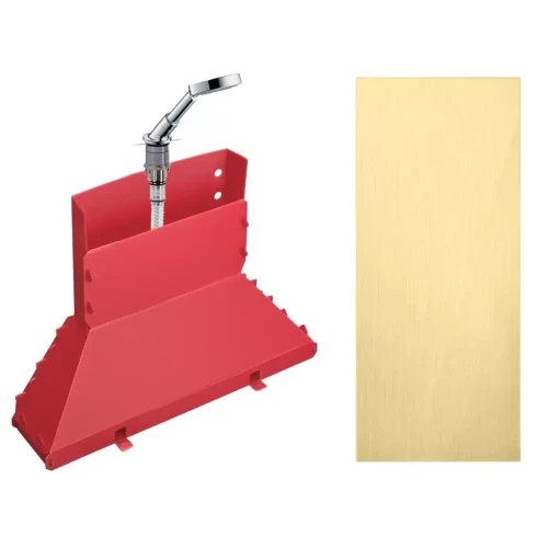 Купить купить набор на край ванны axor secuflex, с ручным душем, шлифованная медь арт. 19418950