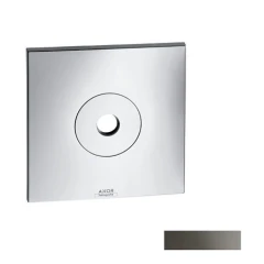 Настенная/потолочная панель Axor Citterio, квадратная, 170 мм, полированный черный, хром арт. 27419330