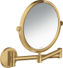 Купить купить зеркало косметическое axor universal circular, матовое золото арт. 42849250