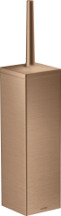 Держатель для туалетной щетки настенный AXOR Universal Rectangular, матовое красное золото арт. 42655310