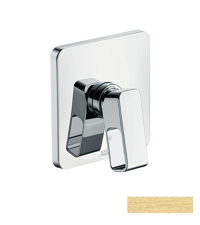 Купить купить смеситель для душа axor urquiola, однорычажный, скрытого монтажа, шлифованная медь арт. 11625950