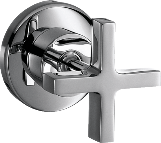 Купить купить запорный вентиль axor citterio с крестообразной рукояткой, хром арт. 39965000