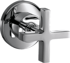 Запорный вентиль AXOR Citterio с крестообразной рукояткой, хром арт. 39965000