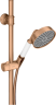 Купить купить душевой набор axor montreux, 0,9 м, с ручным душем, 100, 1 jet, шлифованная бронза арт. 27982140
