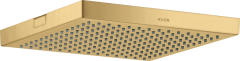 Верхний душ AXOR ShowerSolutions 240/240 1jet, потолочный монтаж, шлифованное золото арт. 10924250