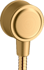 Шланговое подсоединение Fixfit Axor Montreux, с клапаном обратного тока, шлифованная медь арт. 16884950