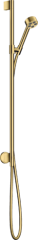 Душевой набор Axor One, с ручным душем, 75 1jet EcoSmart, полированное золото арт. 48791990