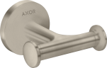 Купить купить двойной крючок axor universal circular, матовый никель арт. 42812820