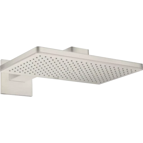 Купить купить верхний душ axor showersolutions, 1 jet, с держателем и квадратной розеткой, 460x270 мм, сталь арт. 35278800