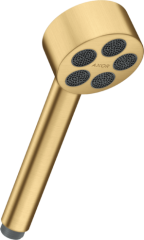 Ручной душ Axor One 75 1jet EcoSmart, шлифованное золото арт. 48651250
