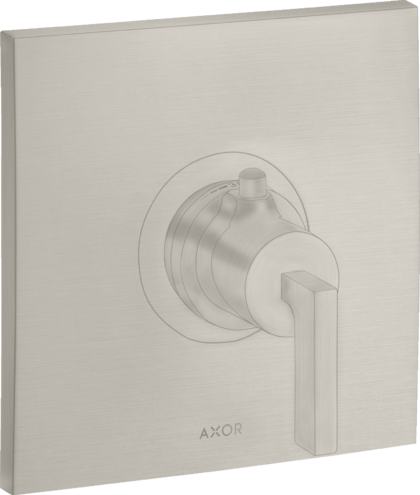Купить купить термостат axor citterio highflow с рычажной рукояткой, сталь арт. 39711800