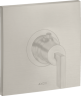 Купить купить термостат axor citterio highflow с рычажной рукояткой, сталь арт. 39711800
