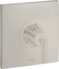 Термостат AXOR Citterio Highflow с рычажной рукояткой, сталь арт. 39711800