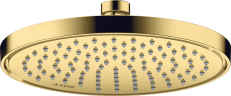 Купить купить верхний душ axor showersolutions 220 1jet ecosmart, полированное золото арт. 35383990