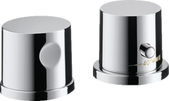 Термостат AXOR Uno на край ванны, на 2 отверстия, хром арт. 38480000