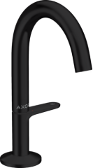 Смеситель для раковины Axor Select 140, со сливным клапаном Push-Open, матовый черный арт. 48010670