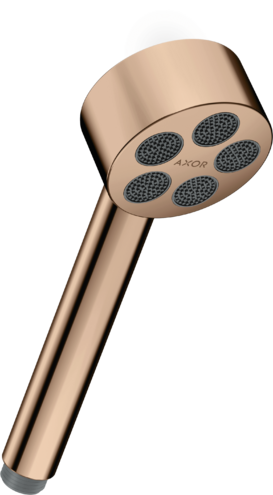 Купить купить ручной душ axor one 75 1jet ecosmart, полированное красное золото арт. 48651300