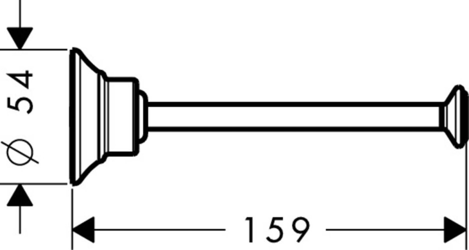 Купить купить держатель для туалетной бумаги axor montreux матовое золото арт. 42028250