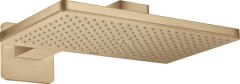 Верхний душ Axor ShowerSolutions 460/300 1jet, с держателем, с розеткой Chuveiro fixo 460/300 1jet, шлифованная бронза арт. 35274140