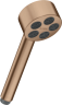 Купить купить ручной душ axor one 75 1jet ecosmart, шлифованное красное золото арт. 48651310