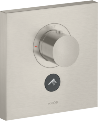Термостат AXOR ShowerSelect HighFlow, для 1 потребителя, с клапаном для ручного душа, скрытого монтажа, квадратный, сталь арт. 36716800