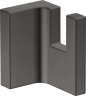 Купить купить крючок для полотенца axor universal rectangular, матовый черный, хром арт. 42611340