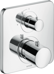 Термостат AXOR Citterio M с запорным вентилем, хром арт. 34705000