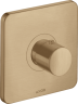 Купить купить термостат highflow axor citterio m, скрытого монтажа, шлифованная бронза арт. 34716140