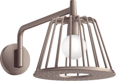 Верхний душ AXOR LampShower/Nendo 275 1jet, с потолочным подсоединением, шлифованный никель арт. 26031820