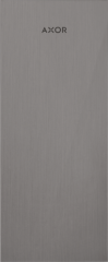 Панель AXOR MyEdition 117 металл, матовый черный, хром арт. 47905340