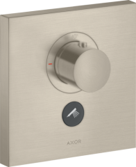 Термостат AXOR ShowerSelect HighFlow, для 1 потребителя, с клапаном для ручного душа, скрытого монтажа, квадратный, матовый никель арт. 36716820