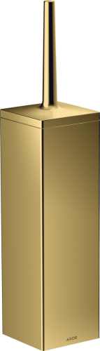 Купить купить держатель для туалетной щетки настенный axor universal rectangular, полированное золото арт. 42655990