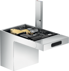 Смеситель для биде AXOR MyEdition со сливным клапаном Push-Open без панели, хром арт. 47212000