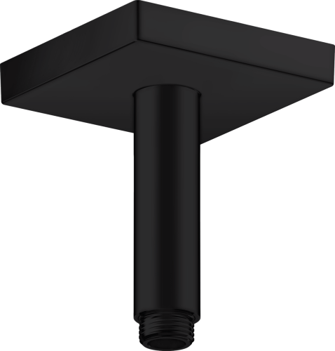 Купить купить потолочное подсоединение для душа axor showersolutions, 100 мм, квадрат, матовый черный арт. 26437670
