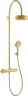 Купить купить душевая система axor citterio showerpipe с термостатом и верхним душем 180 1jet, матовая латунь арт. 39670950
