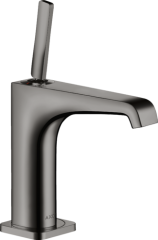 Смеситель  для раковины AXOR Citterio E 130, с незапираемым сливным набором, полированный черный, хром арт. 36101330