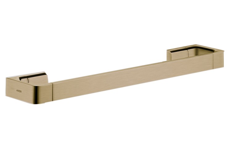 Купить купить ручка для двери душевой axor universal softsquare 444 мм, матовая бронза арт. 42837140