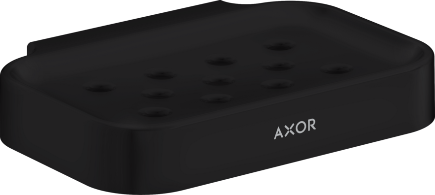 Купить купить мыльница axor universal circular, матовый черный арт. 42805670