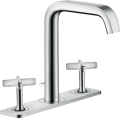 Смеситель для раковины AXOR Citterio E на 3 отверстия, 170, с панелью, хром арт. 36116000