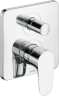 Купить купить смеситель для ванны axor citterio m со встроенной защитной комбинацией en1717, хром арт. 34427000