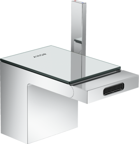 Купить купить смеситель для биде axor myedition со сливным клапаном push-open, зеркальный, хром арт. 47210000
